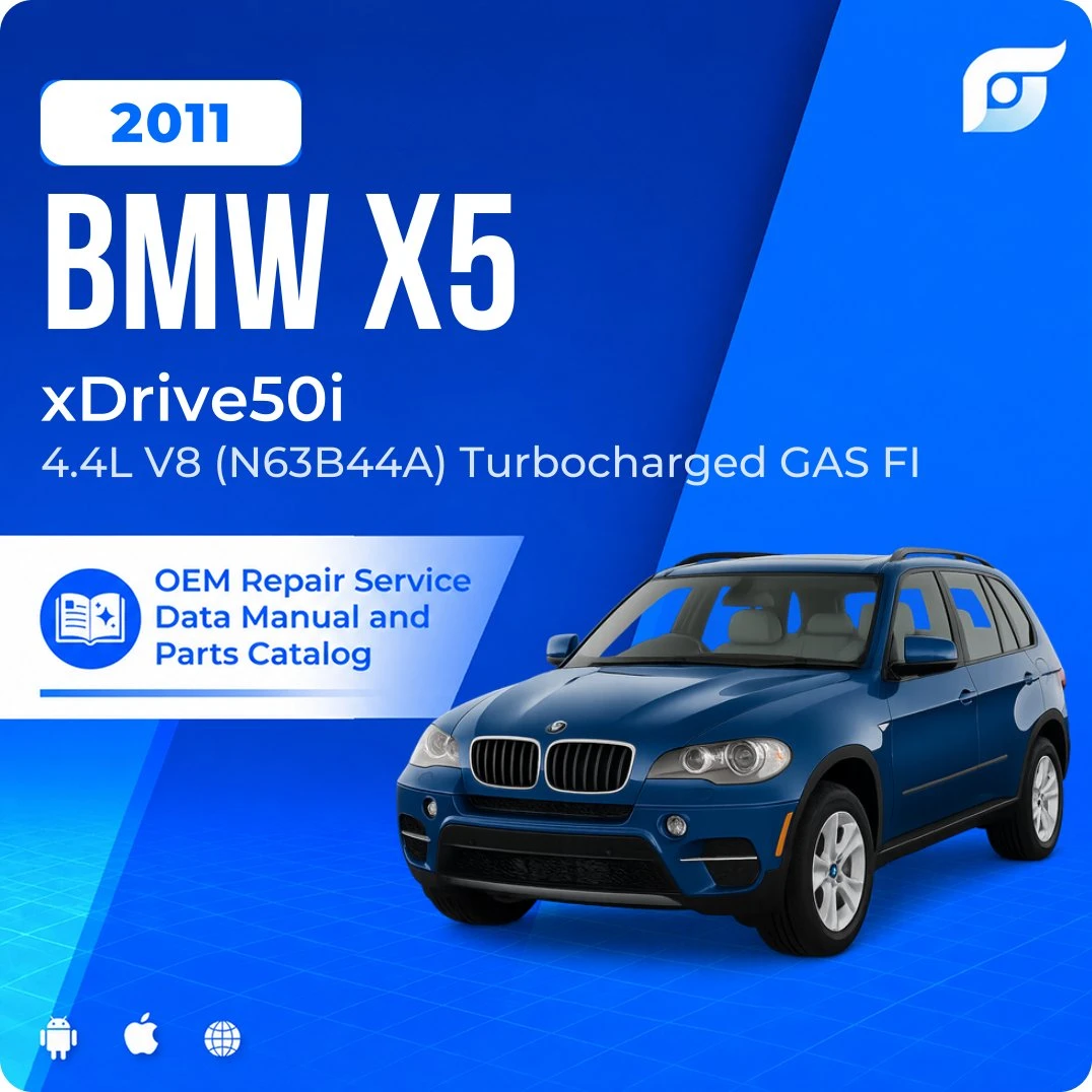 2011 BMW X5 xDrive50i - OEM Repair Service Manual