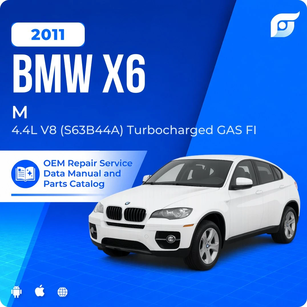 2011 BMW X6 M - OEM Repair Service Manual