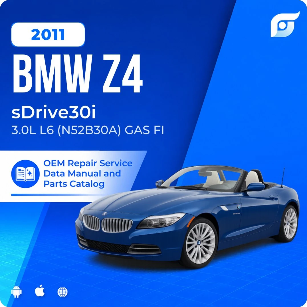 2011 BMW Z4 sDrive30i - OEM Repair Service Manual