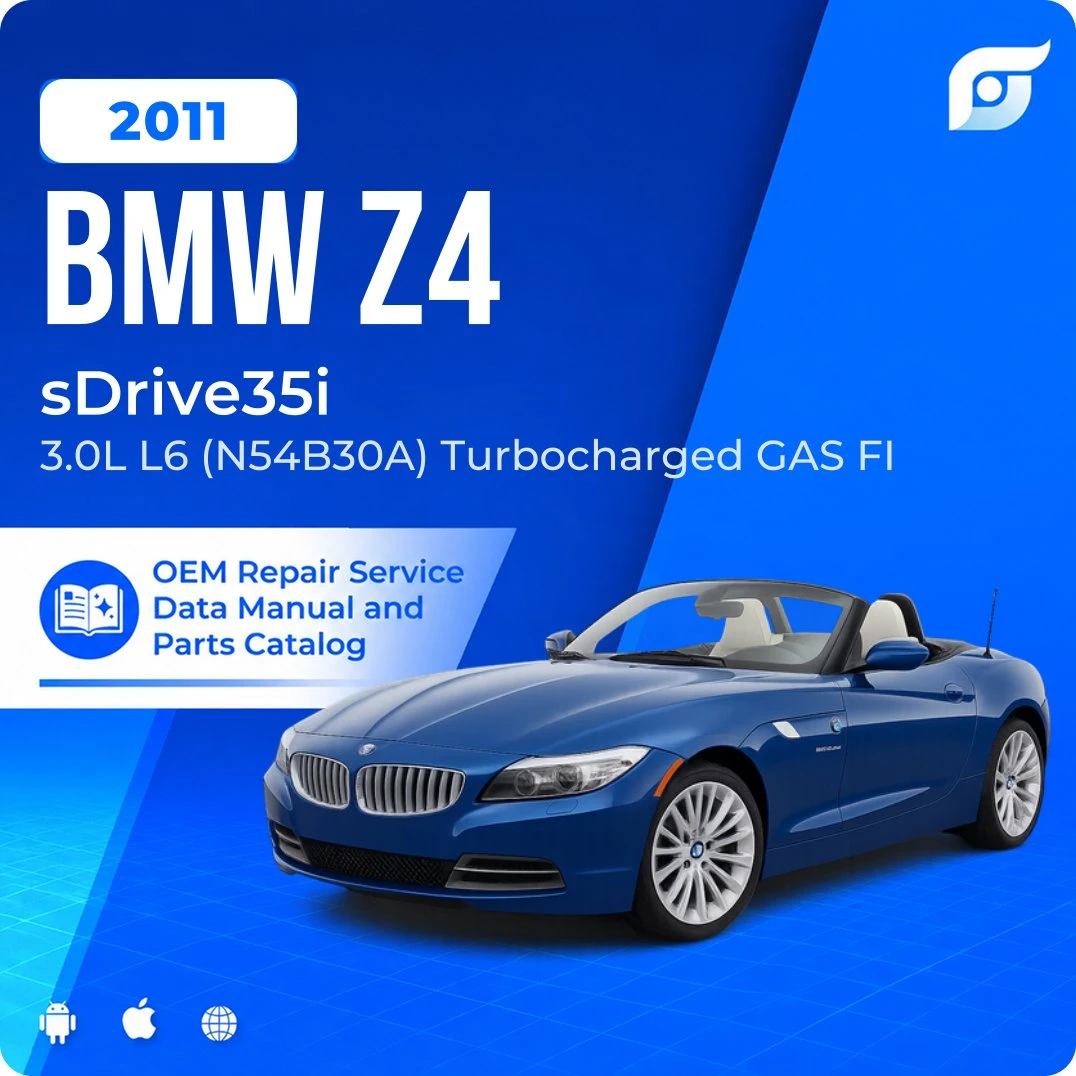2011 BMW Z4 sDrive35i - OEM Repair Service Manual