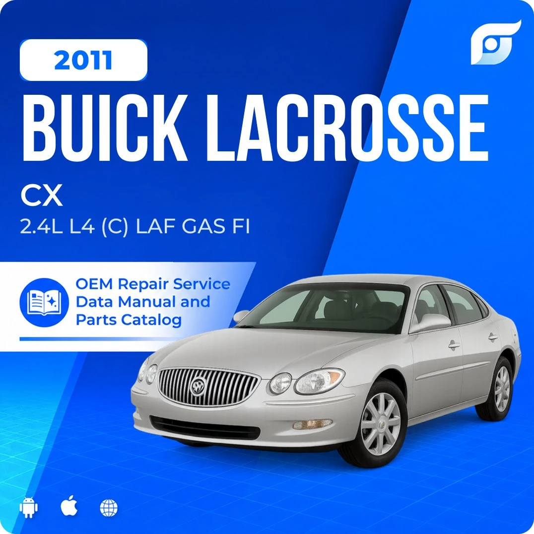 2011 Buick LaCrosse CX - OEM Repair Service Manual
