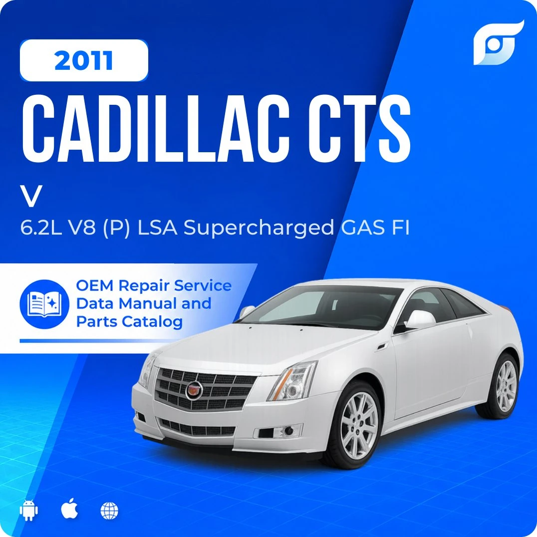 2011 Cadillac CTS V - OEM Repair Service Manual