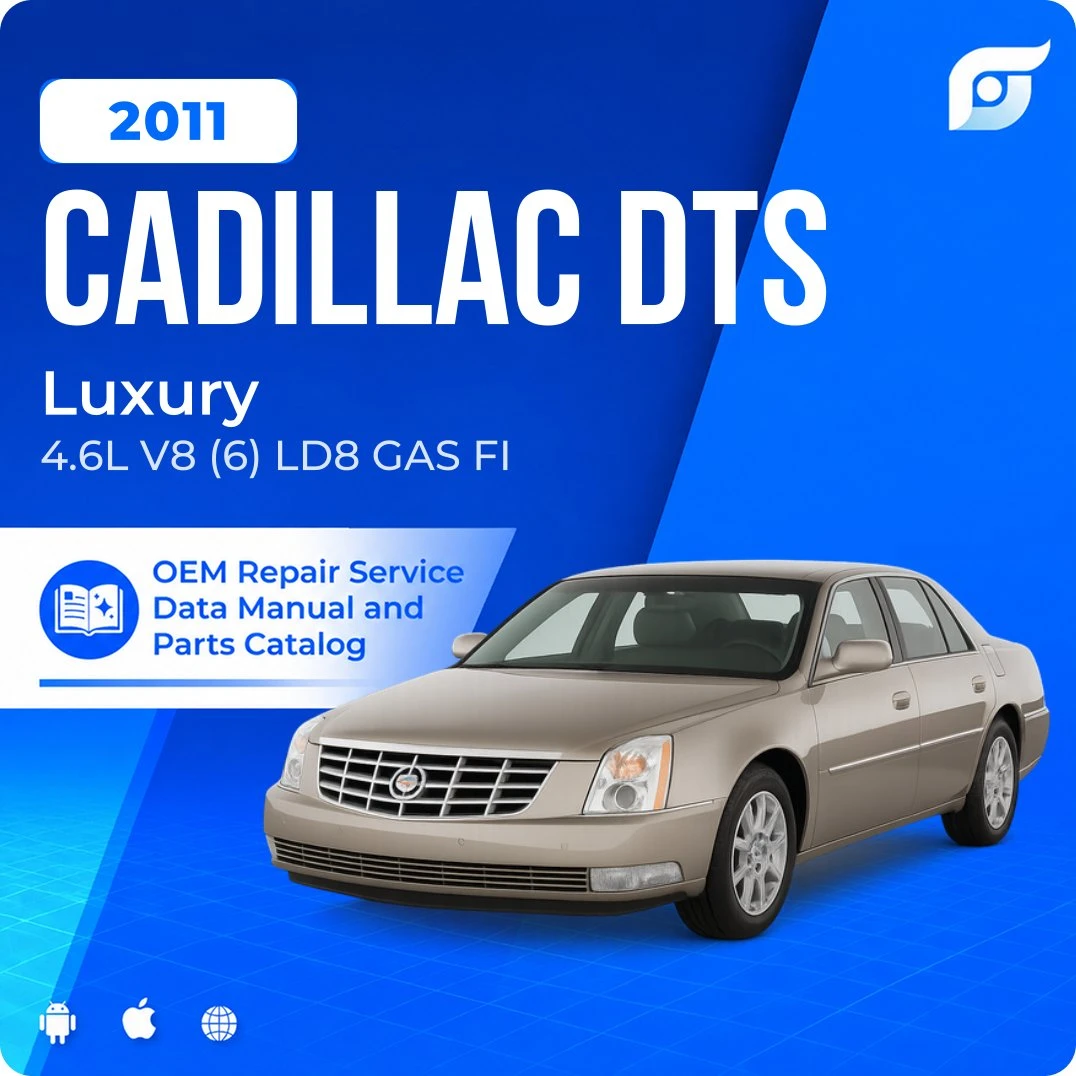 2011 Cadillac DTS Luxury - OEM Repair Service Manual