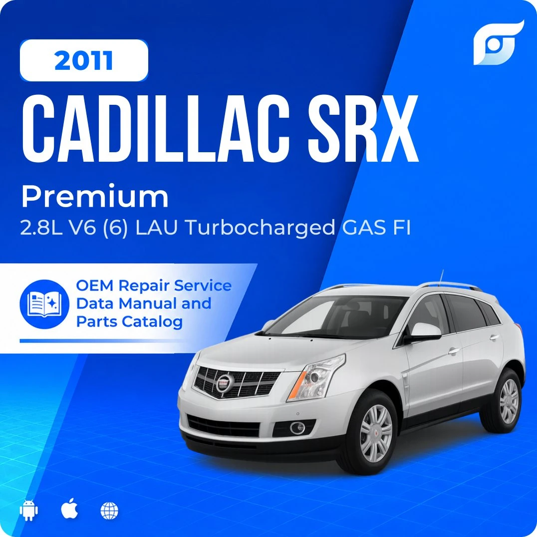 2011 Cadillac SRX Premium - OEM Repair Service Manual