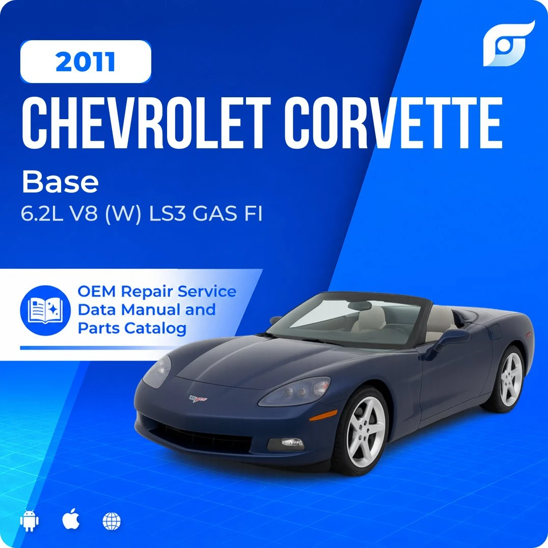 2011 Chevrolet Corvette Base - OEM Repair Service Manual