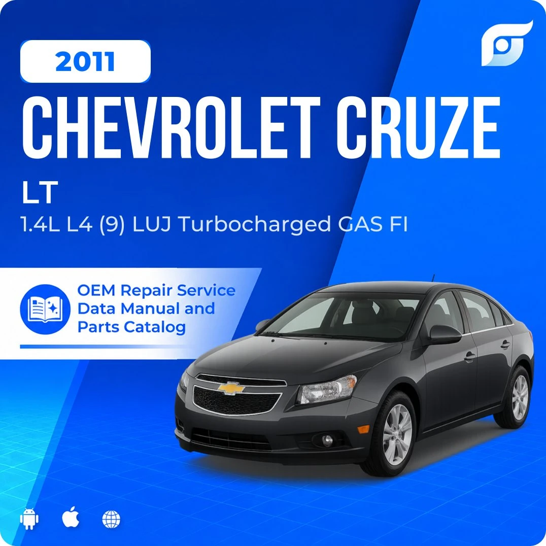 2011 Chevrolet Cruze LT - OEM Repair Service Manual