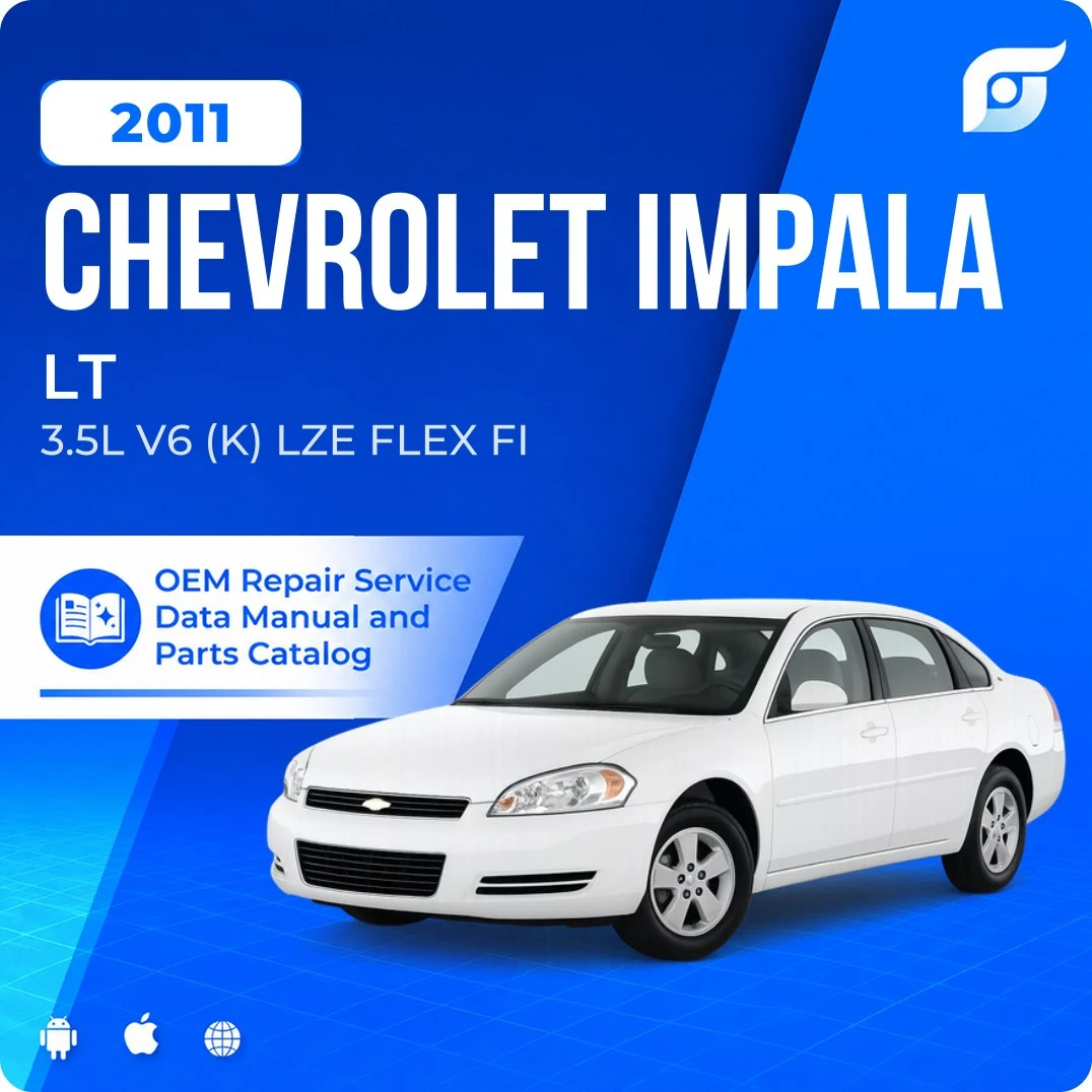 2011 Chevrolet Impala LT - OEM Repair Service Manual