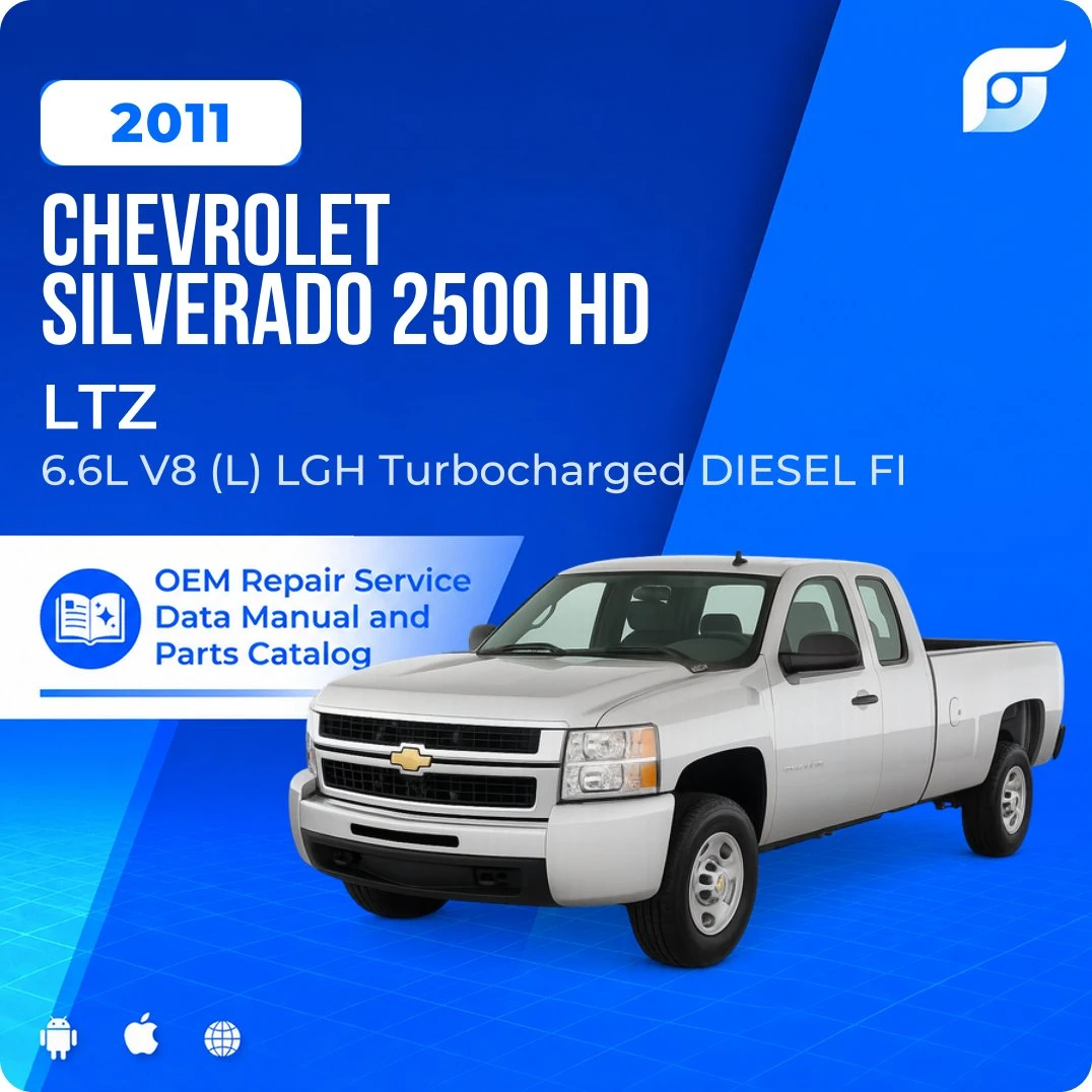 2011 Chevrolet Silverado 2500 HD LTZ - OEM Repair Service Manual