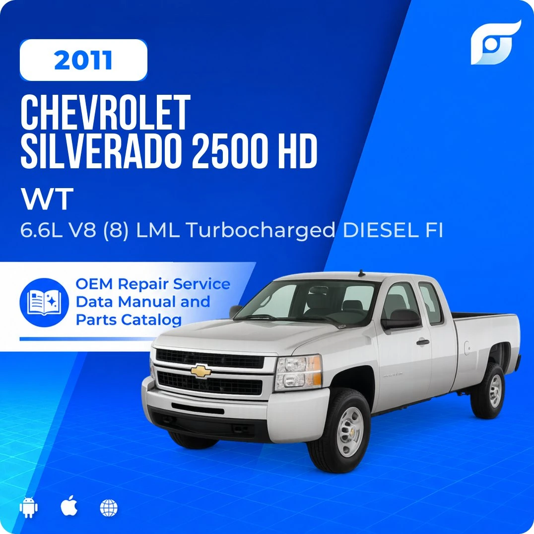 2011 Chevrolet Silverado 2500 HD WT - OEM Repair Service Manual