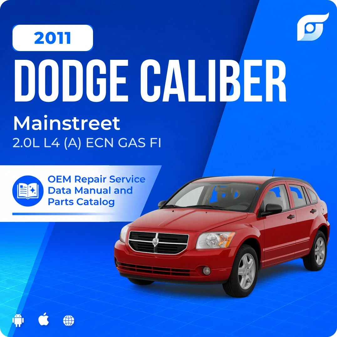 2011 Dodge Caliber Mainstreet - OEM Repair Service Manual
