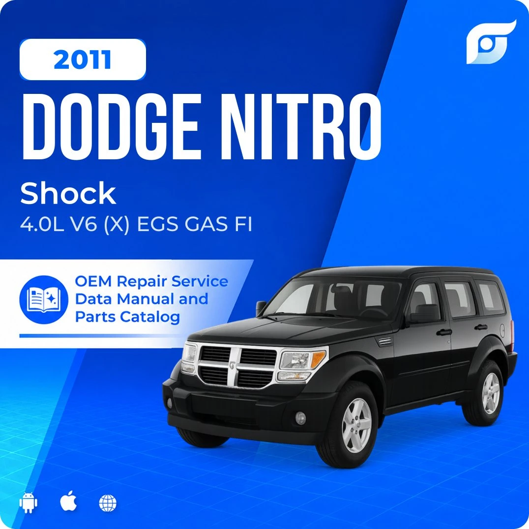 2011 Dodge Nitro Shock - OEM Repair Service Manual