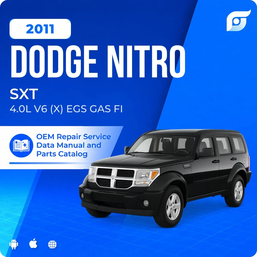 2011 Dodge Nitro SXT - OEM Repair Service Manual