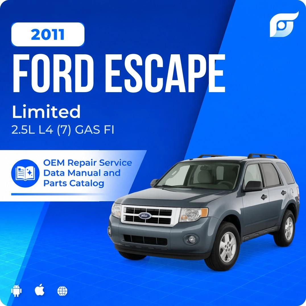 2011 Ford Escape Limited - OEM Repair Service Manual