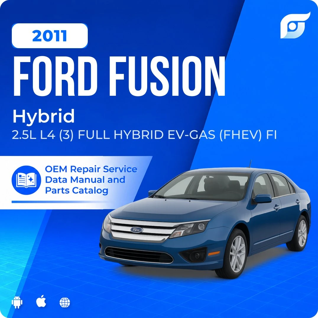2011 Ford Fusion Hybrid - OEM Repair Service Manual