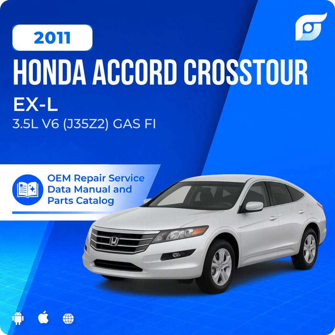 2011 Honda Accord Crosstour EX-L - OEM Repair Service Manual
