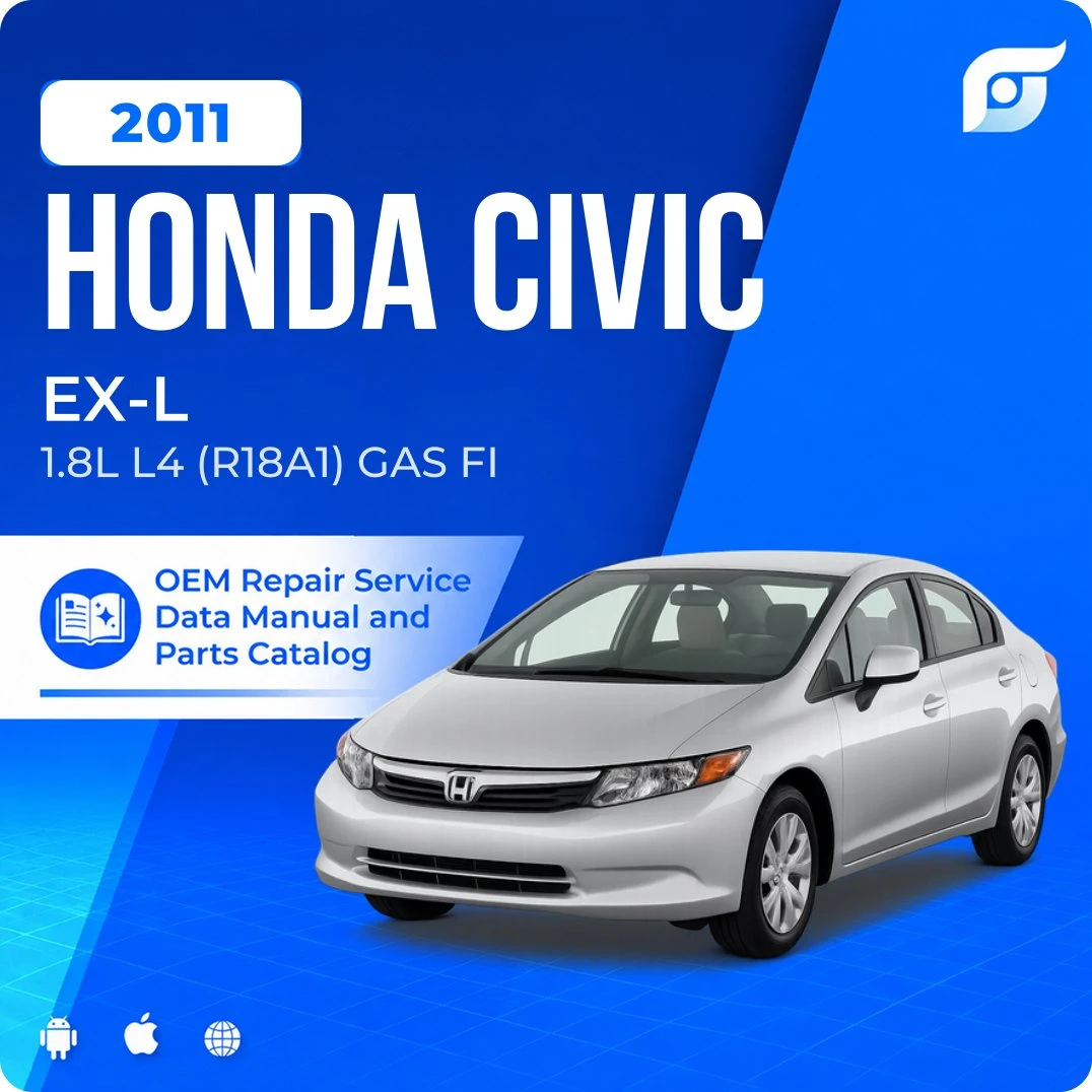 2011 Honda Civic EX-L - OEM Repair Service Manual