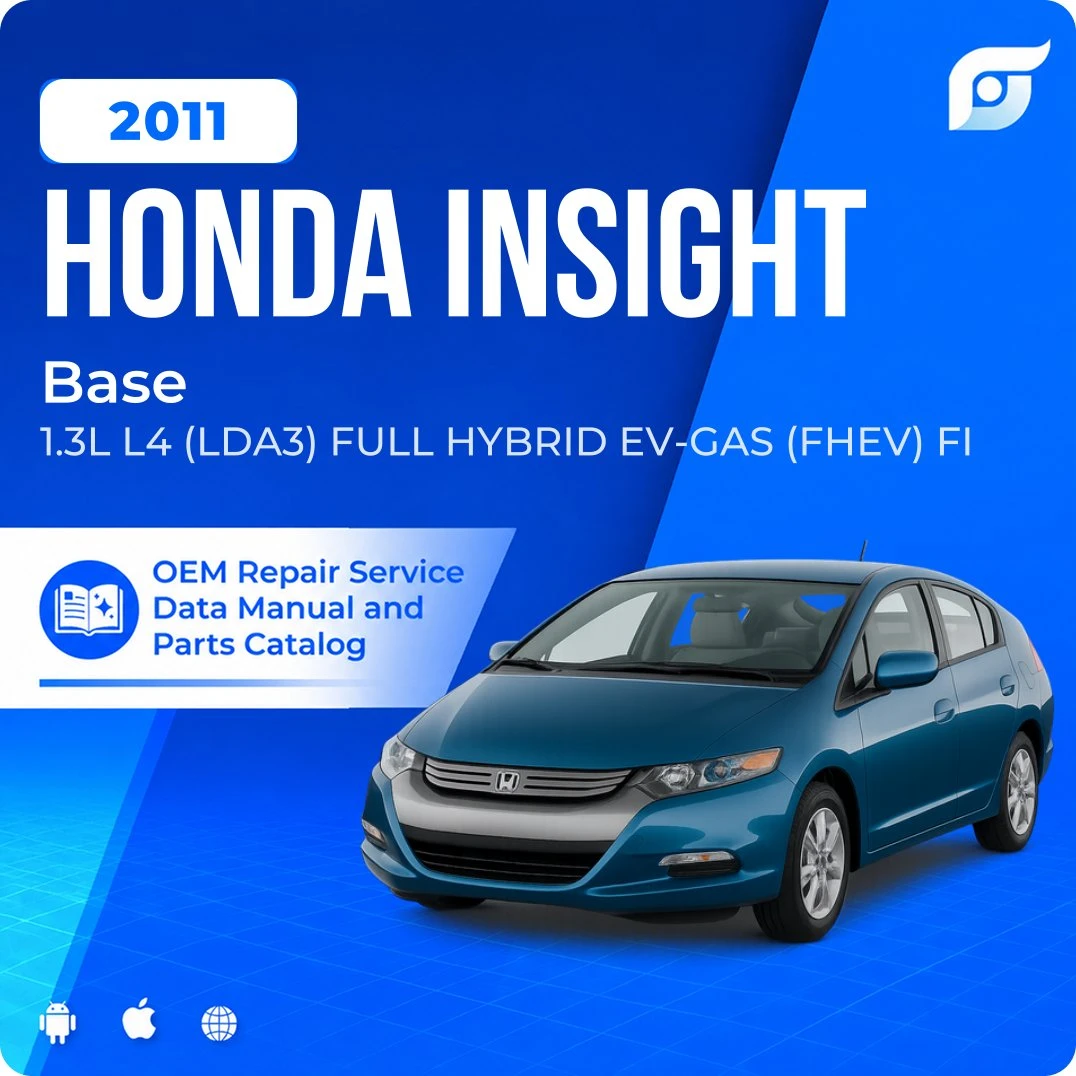 2011 Honda Insight Base - OEM Repair Service Manual