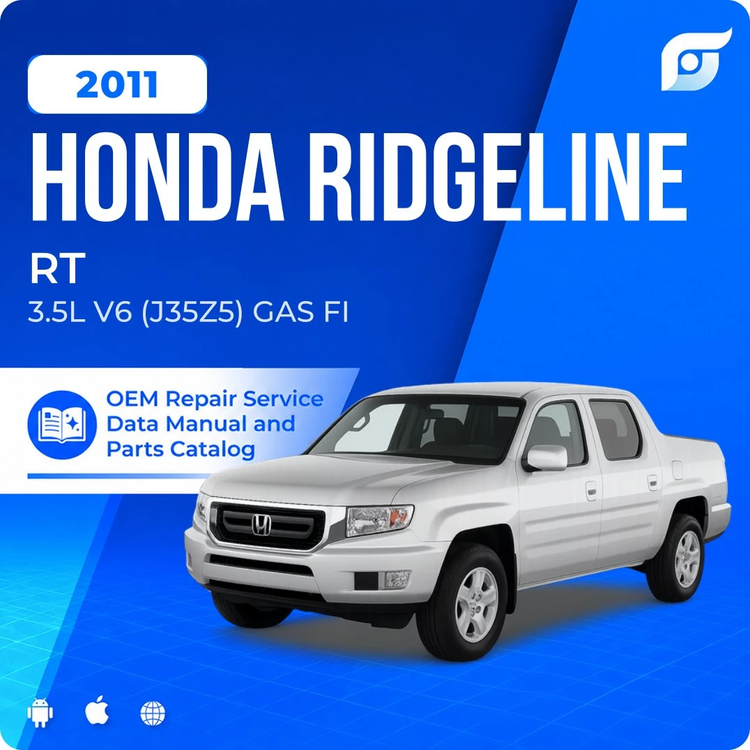 2011 Honda Ridgeline RT - OEM Repair Service Manual