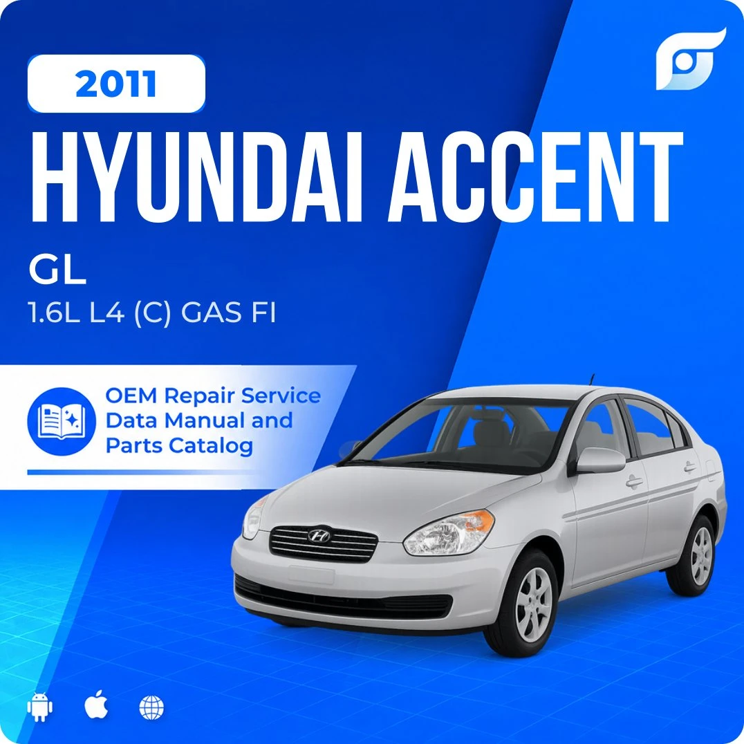 2011 Hyundai Accent GL - OEM Repair Service Manual