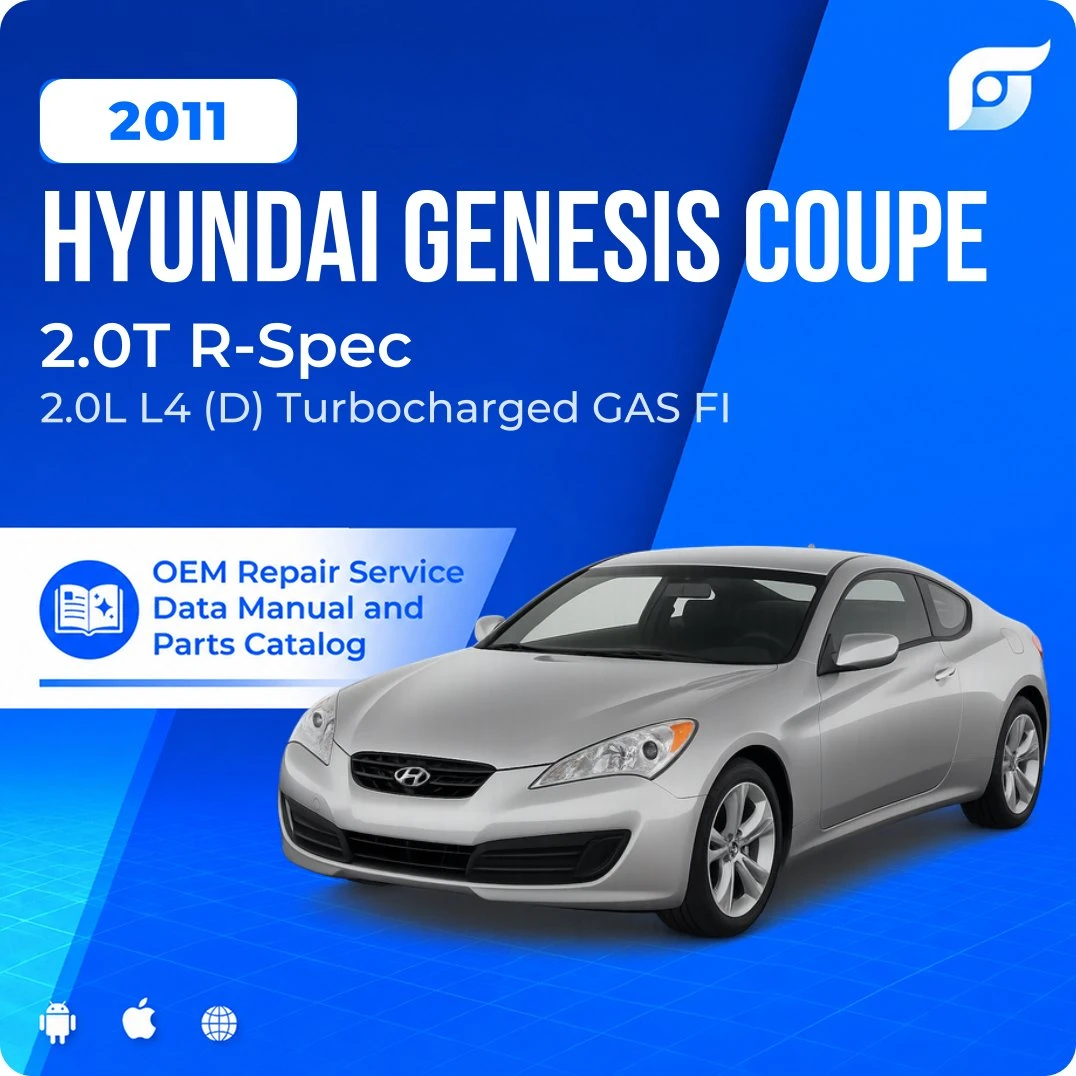 2011 Hyundai Genesis Coupe 2.0T R-Spec - OEM Repair Service Manual
