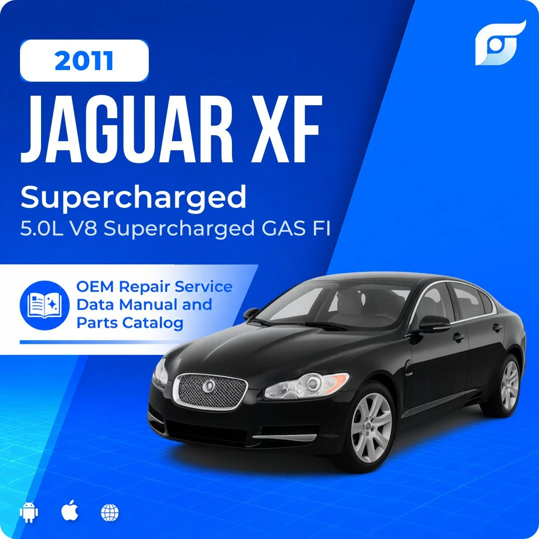 2011 Jaguar XF Supercharged - OEM Repair Service Manual