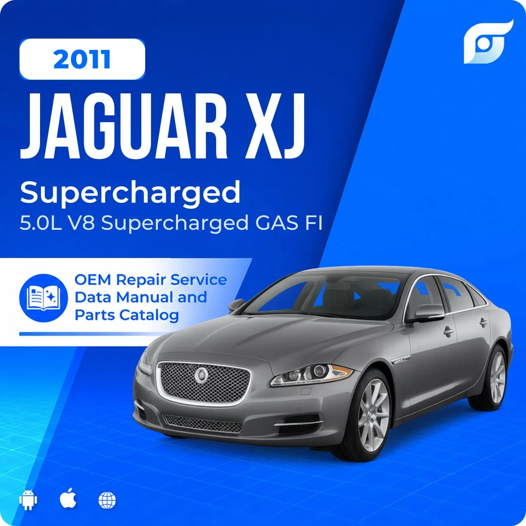 2011 Jaguar XJ Supercharged - OEM Repair Service Manual
