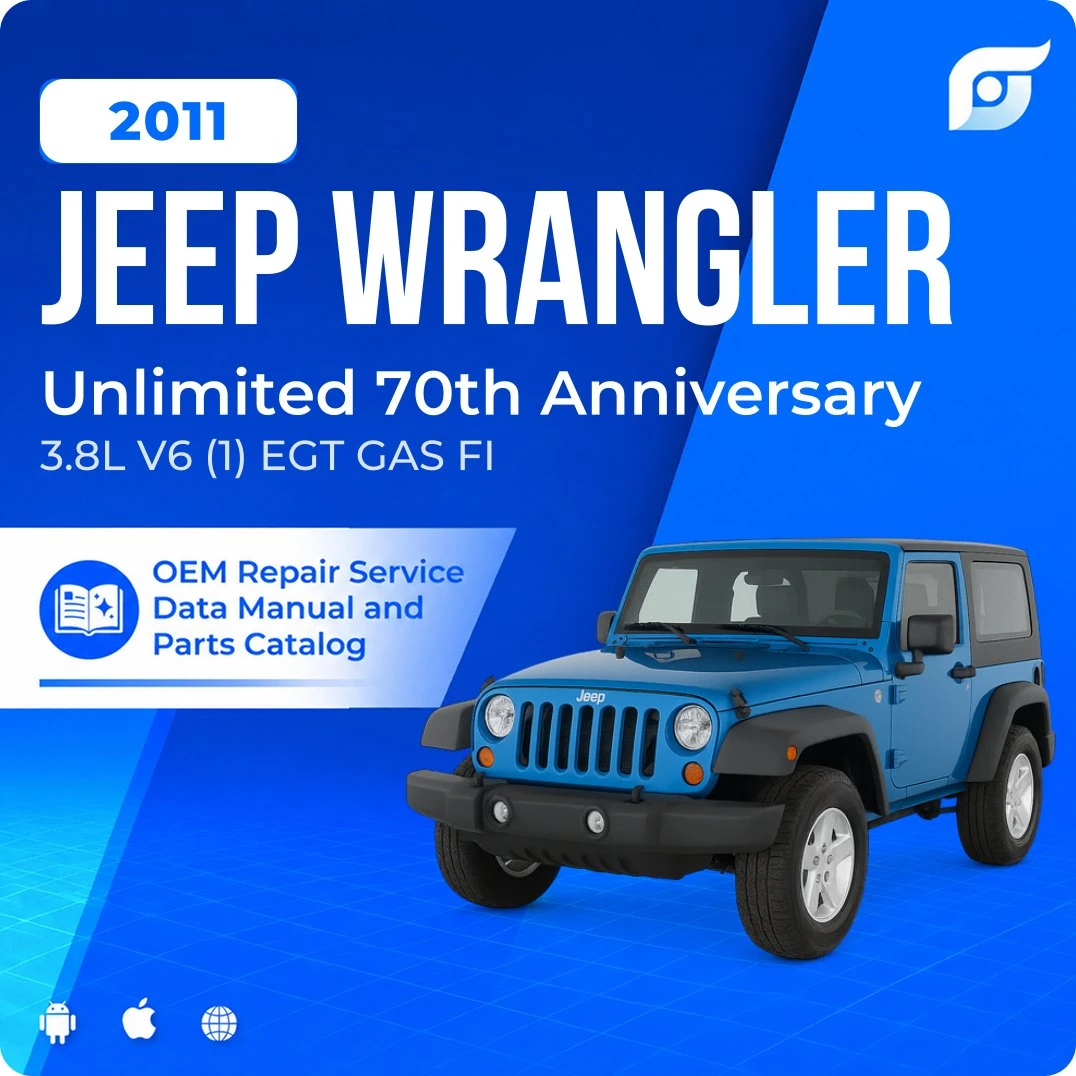 2011 Jeep Wrangler Unlimited 70th Anniversary - OEM Repair Service Manual