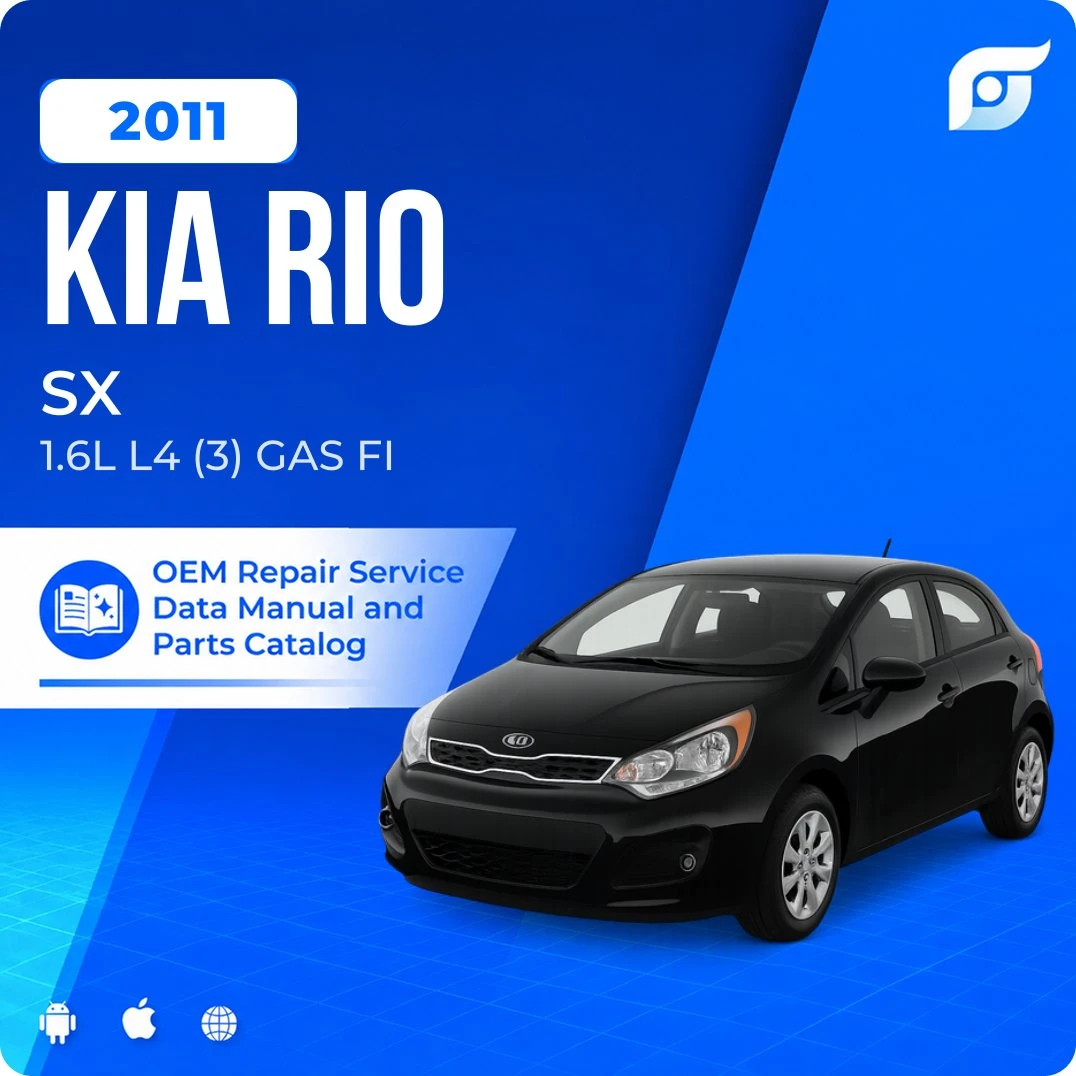 2011 Kia Rio SX - OEM Repair Service Manual