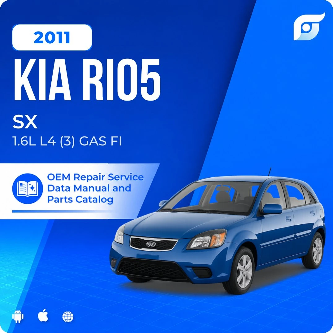2011 Kia Rio5 SX - OEM Repair Service Manual