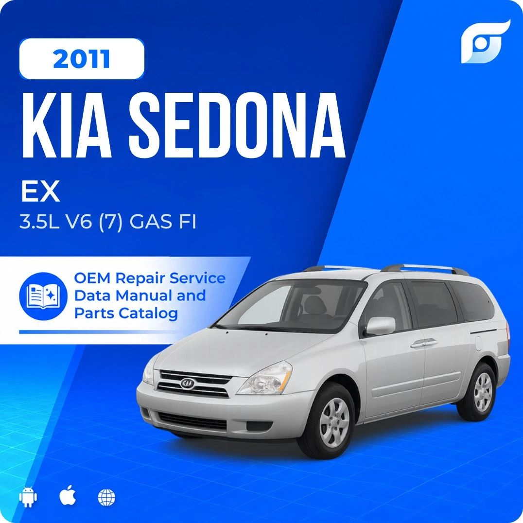 2011 Kia Sedona EX - OEM Repair Service Manual