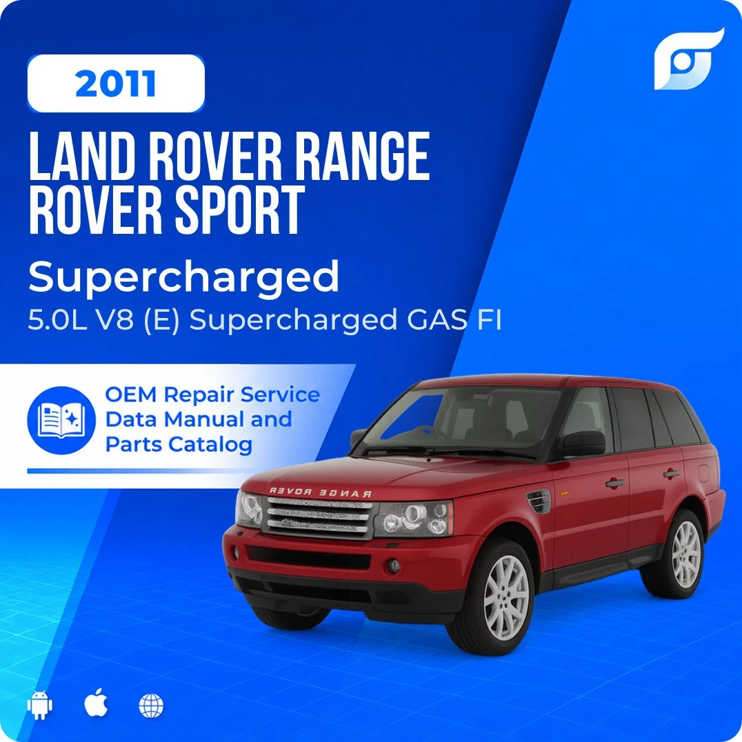 2011 Land Rover Range Rover Sport Supercharged - OEM Repair Service Manual