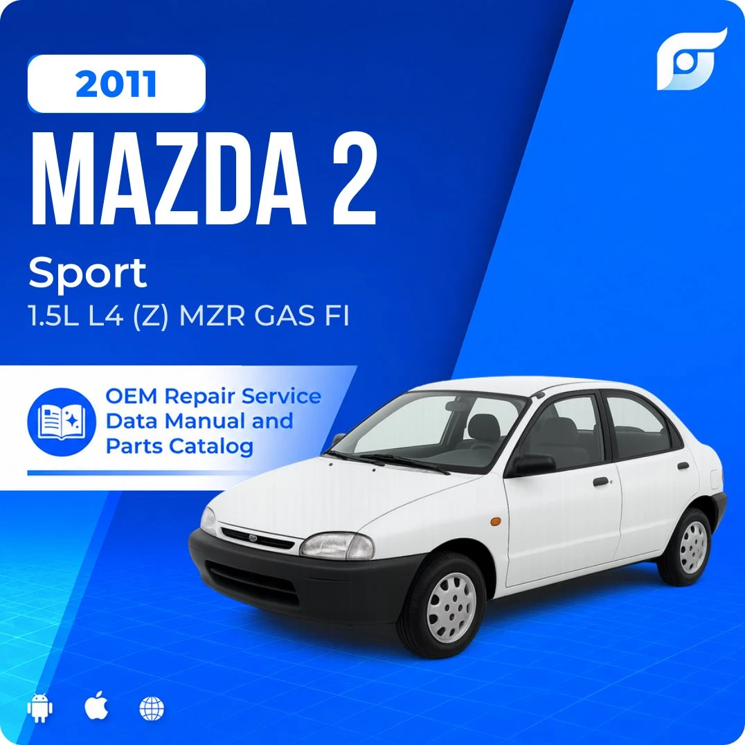 2011 Mazda 2 Sport - OEM Repair Service Manual