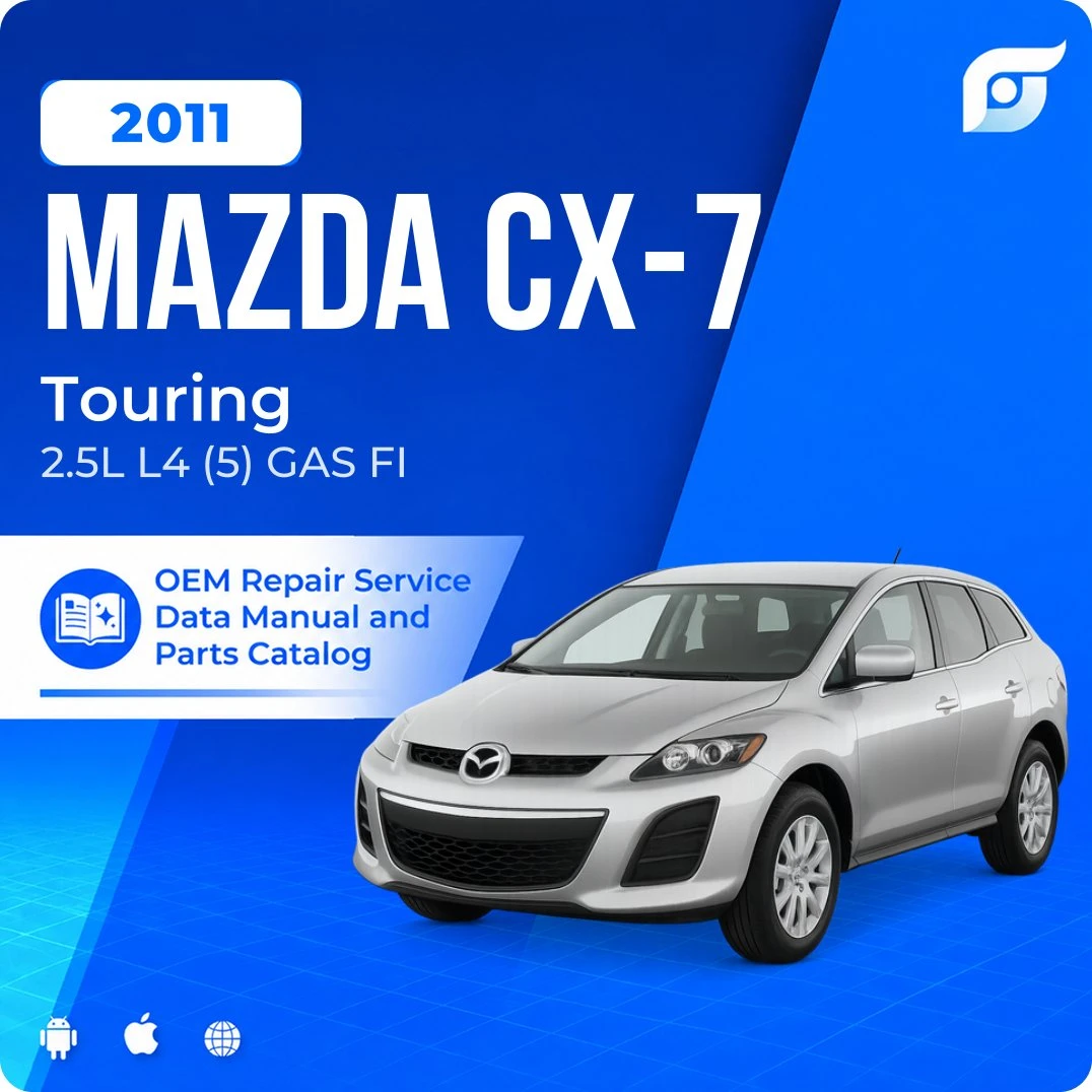 2011 Mazda CX-7 Touring - OEM Repair Service Manual