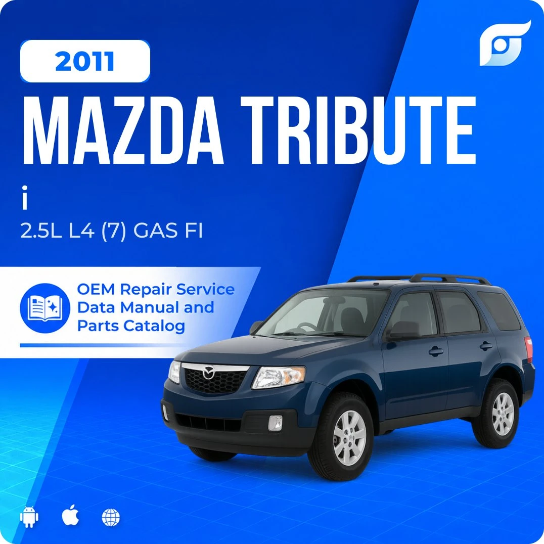 2011 Mazda Tribute i - OEM Repair Service Manual