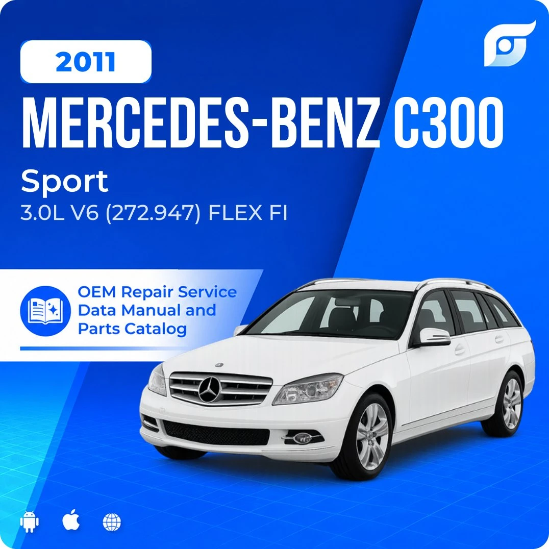 2011 Mercedes-Benz C300 Sport - OEM Repair Service Manual