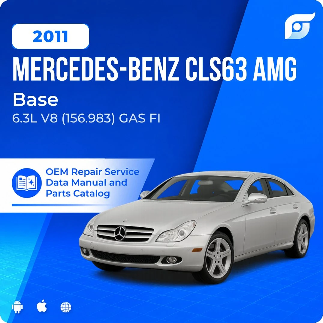 2011 Mercedes-Benz CLS63 AMG Base - OEM Repair Service Manual