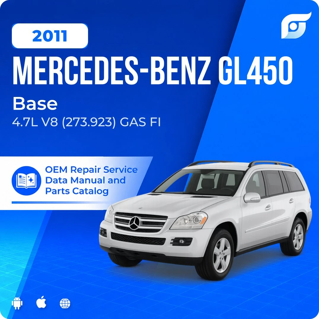 2011 Mercedes-Benz GL450 Base - OEM Repair Service Manual