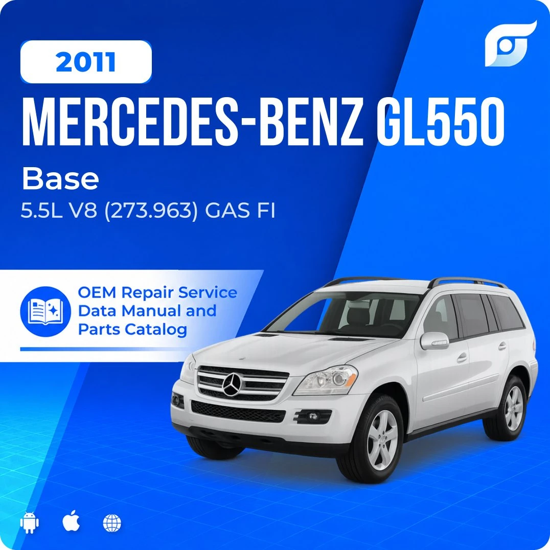 2011 Mercedes-Benz GL550 Base - OEM Repair Service Manual
