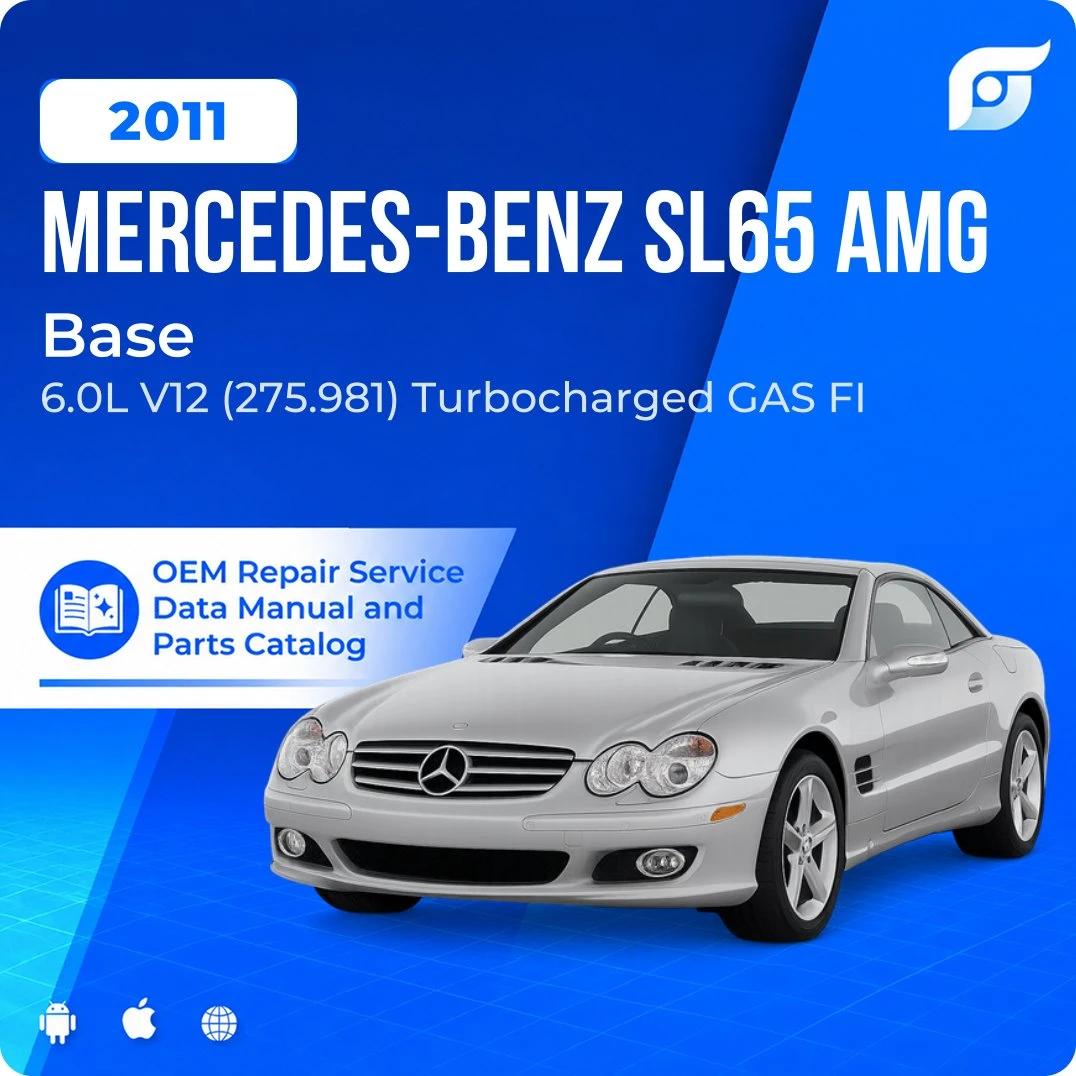 2011 Mercedes-Benz SL65 AMG Base - OEM Repair Service Manual