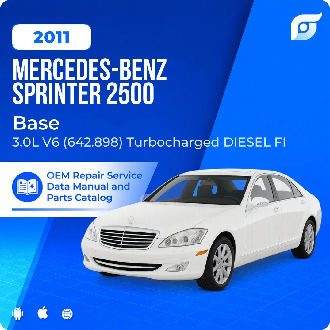 2011 Mercedes-Benz Sprinter 2500 Base - OEM Repair Service Manual