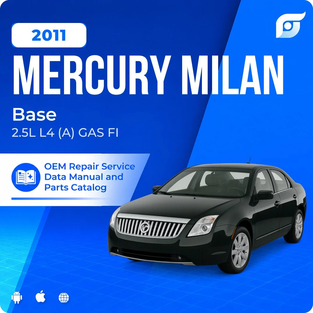 2011 Mercury Milan Base - OEM Repair Service Manual