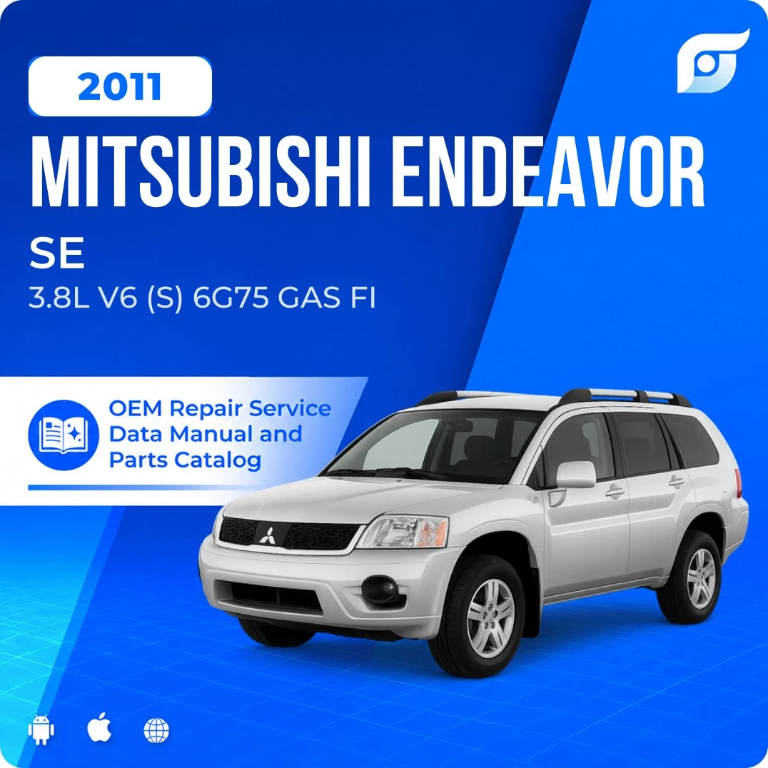 2011 Mitsubishi Endeavor SE - OEM Repair Service Manual