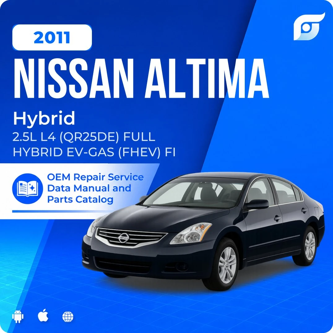 2011 Nissan Altima Hybrid - OEM Repair Service Manual