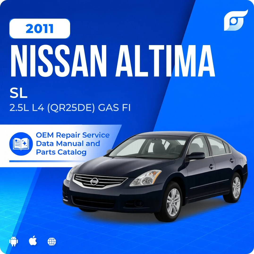 2011 Nissan Altima SL - OEM Repair Service Manual