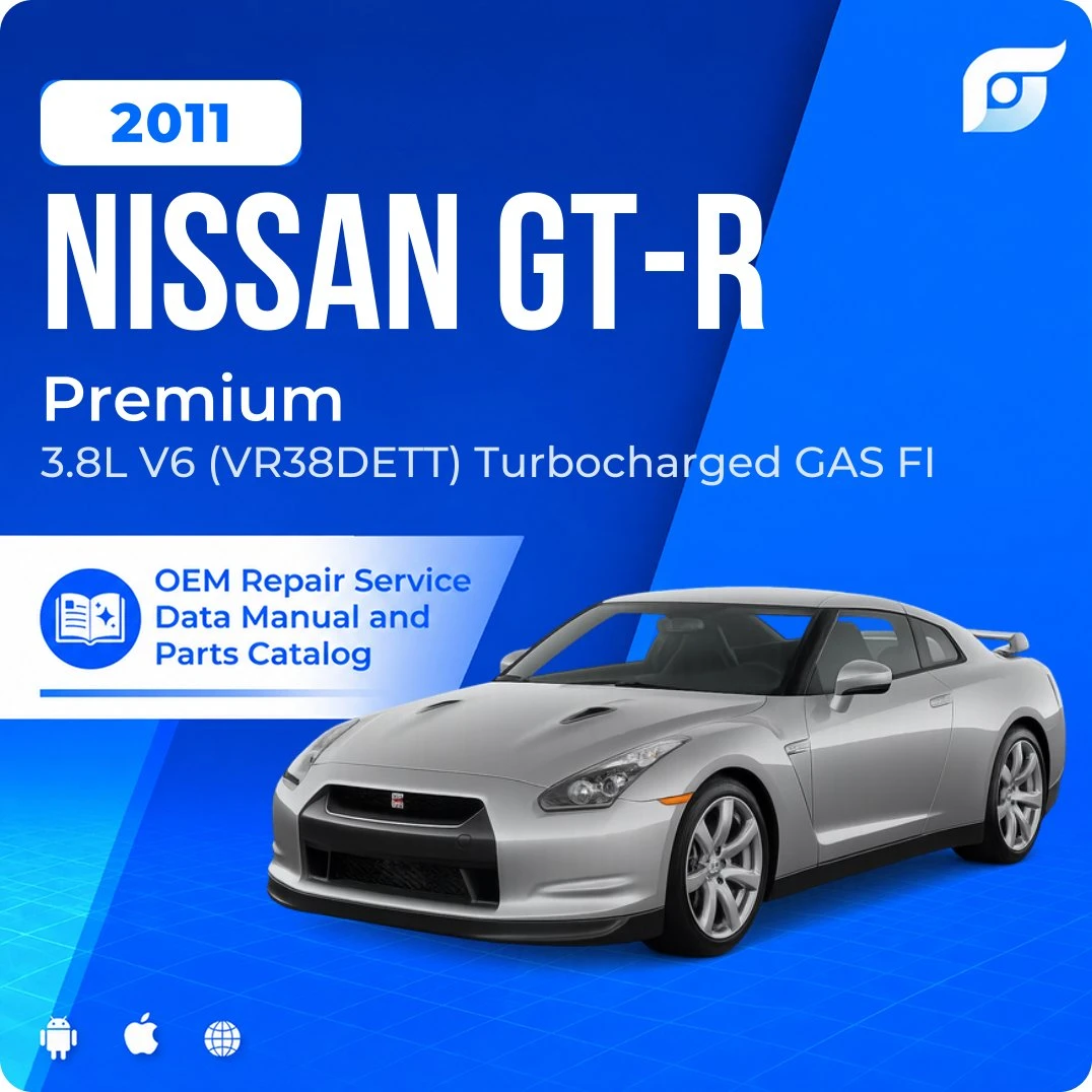 2011 Nissan GT-R Premium - OEM Repair Service Manual