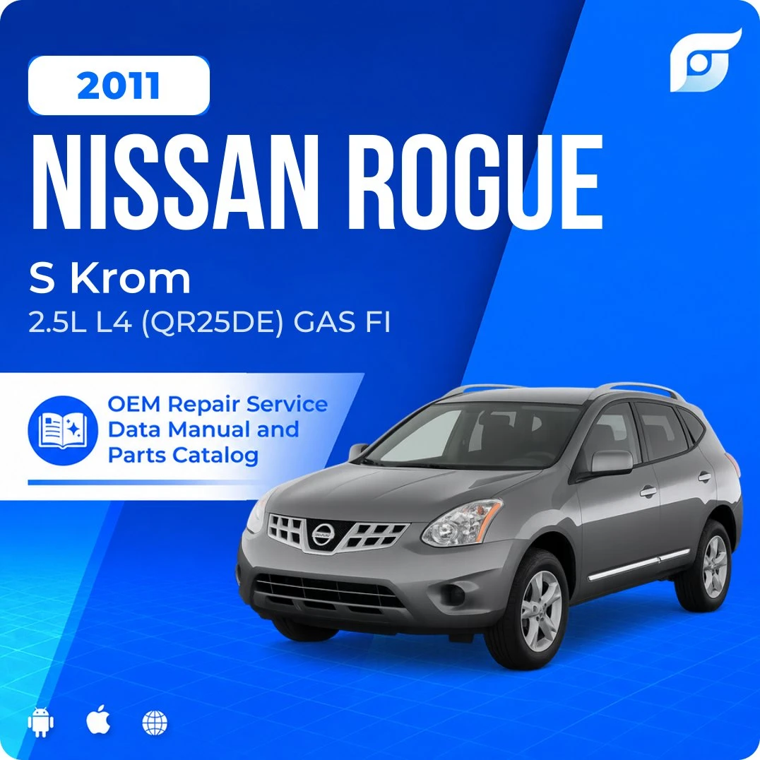 2011 Nissan Rogue S Krom - OEM Repair Service Manual