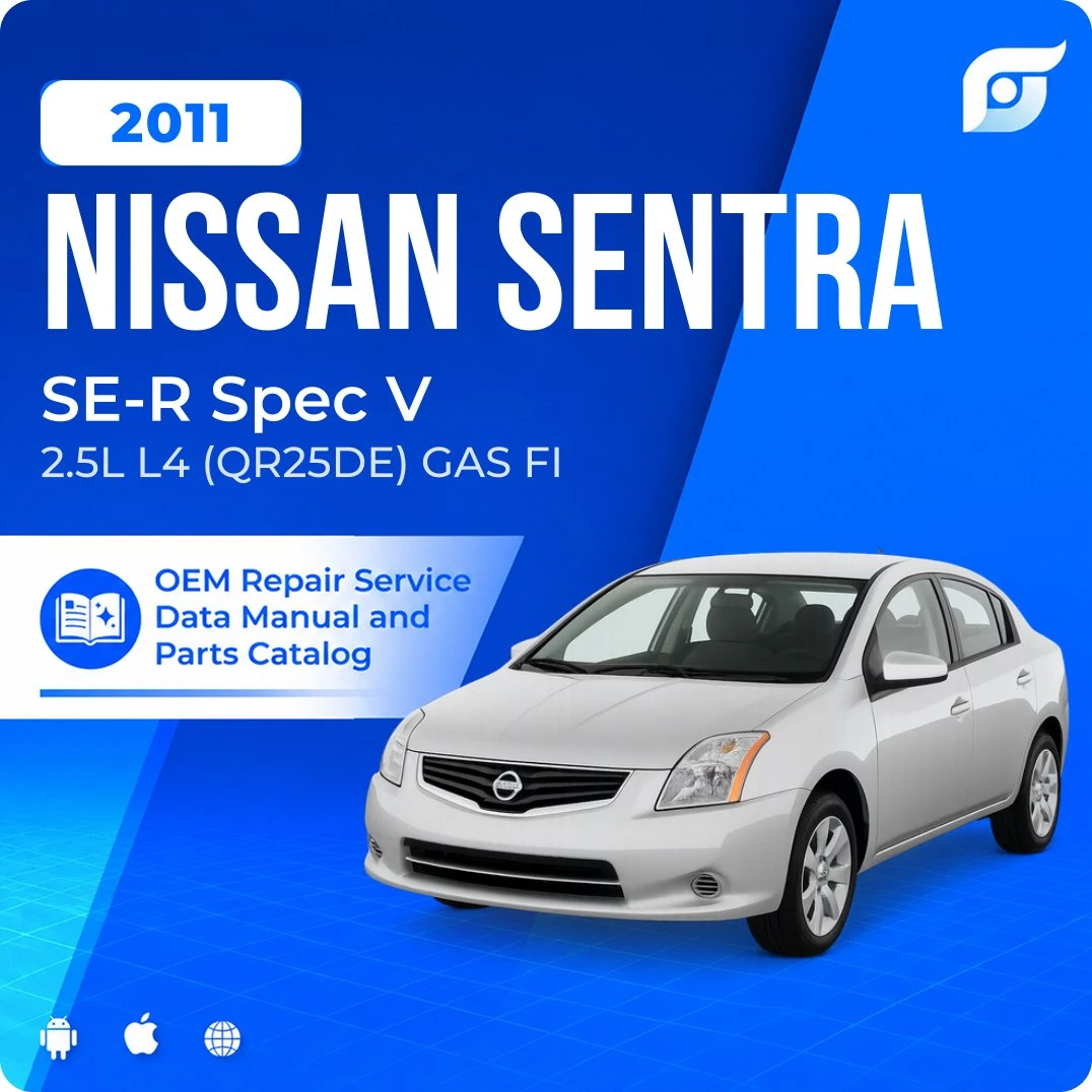 2011 Nissan Sentra SE-R Spec V - OEM Repair Service Manual