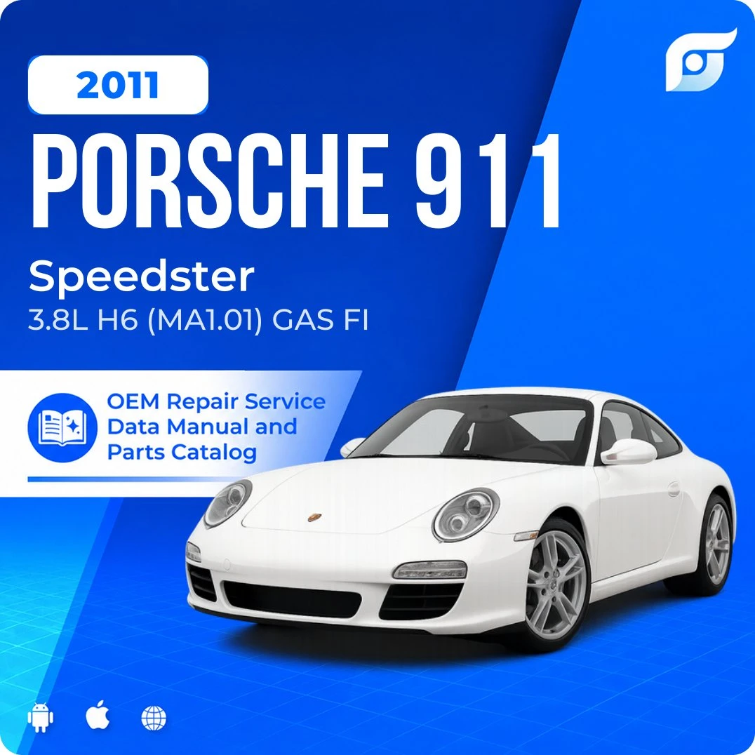 2011 Porsche 911 Speedster - OEM Repair Service Manual