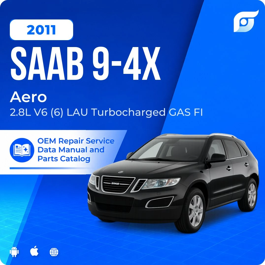 2011 Saab 9-4X Aero - OEM Repair Service Manual