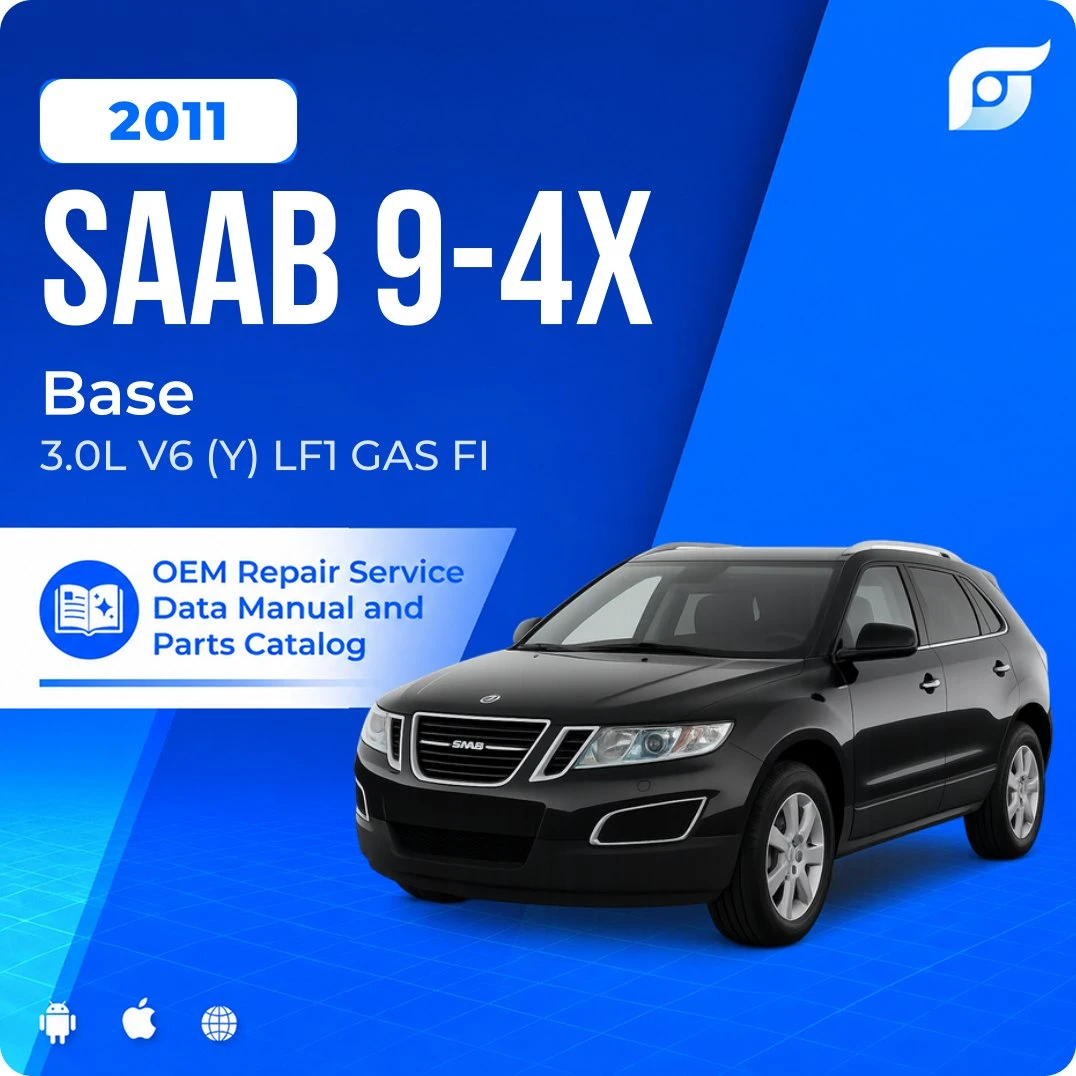 2011 Saab 9-4X Base - OEM Repair Service Manual